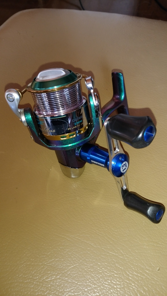 中古】ダイワリール 初代エメラルダス2506 ブリーデンWハンドル付きの