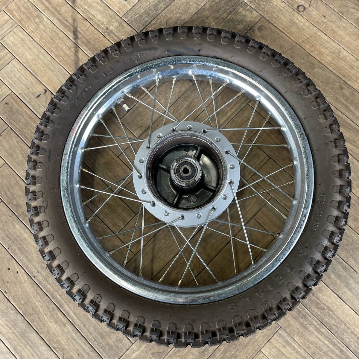 2.75化用 リトルカブ 2.75-14 タイヤ 前後セット タイヤ2本のみ 2.75化用