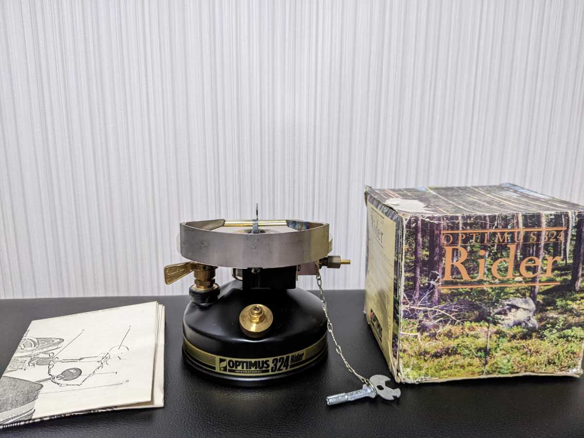 オプティマス324 ライダー 貴重なガソリンストーブ ビンテージ品です