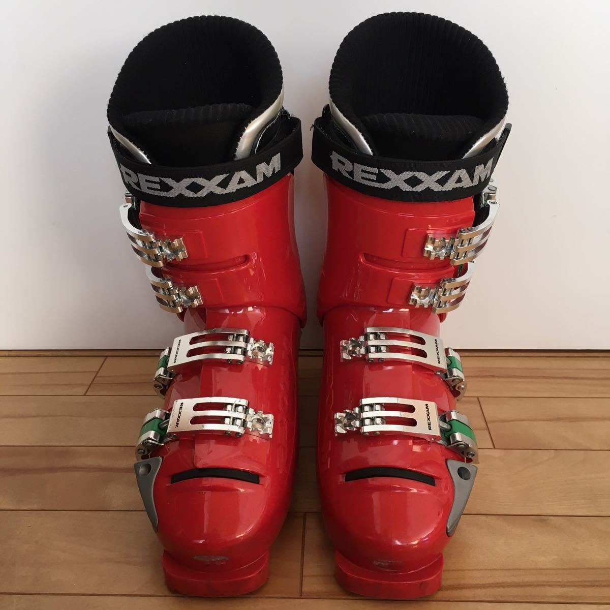 送料無料✨REXXAM レグザム FZ 95 25.0 cm スキー ブーツ 赤 送料無料