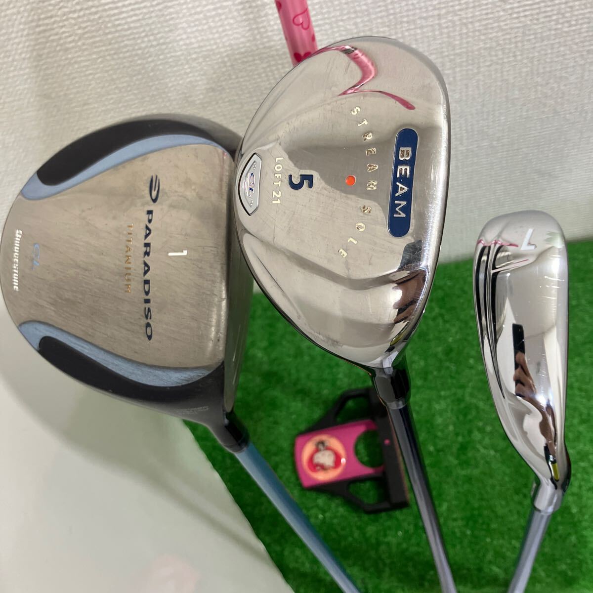 ☆ レディース パラディーゾウッド&BIIMアイアンセット 小売業者 11本
