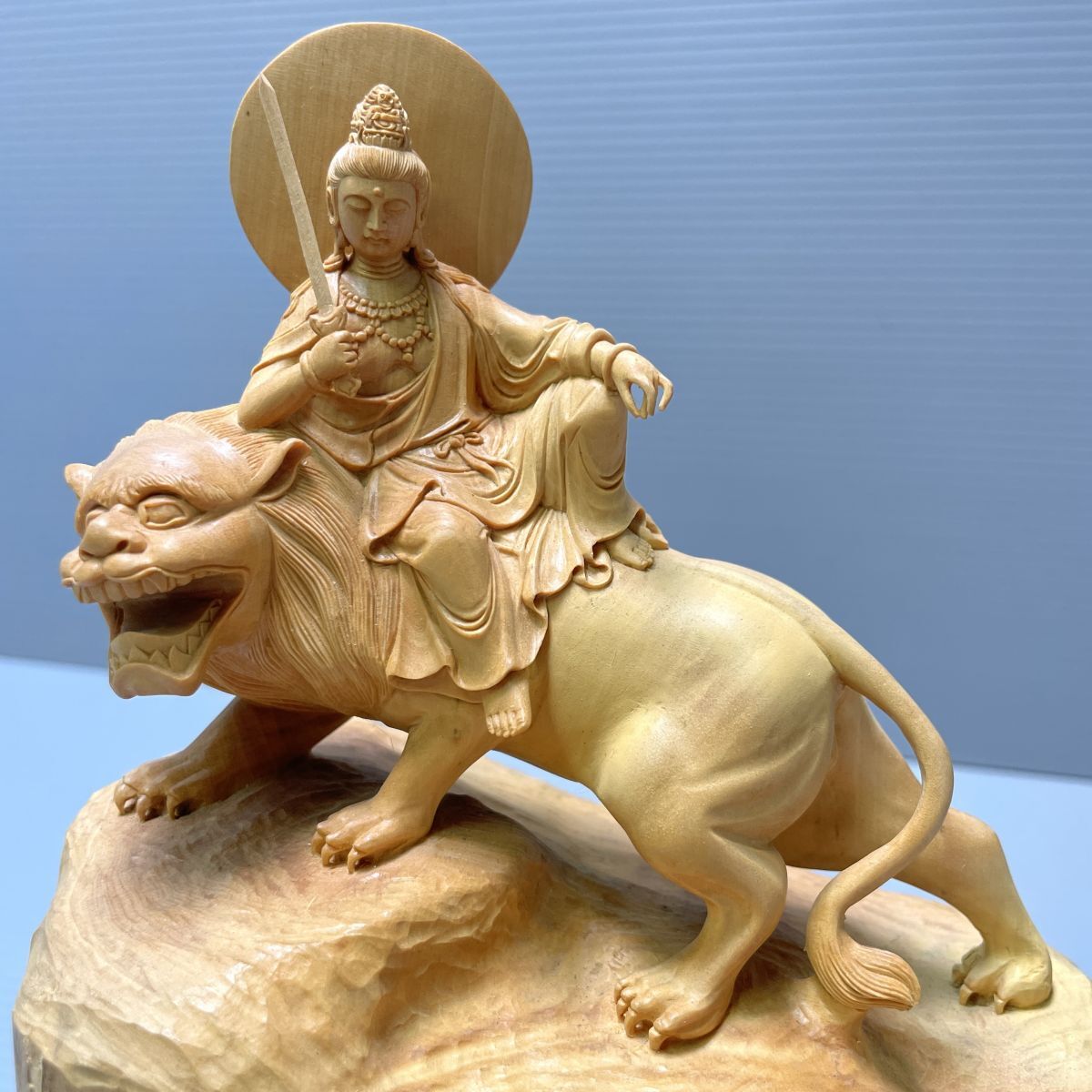 杉本宗一・作 木彫 一木の馬（刻銘有り） 【公式通販】