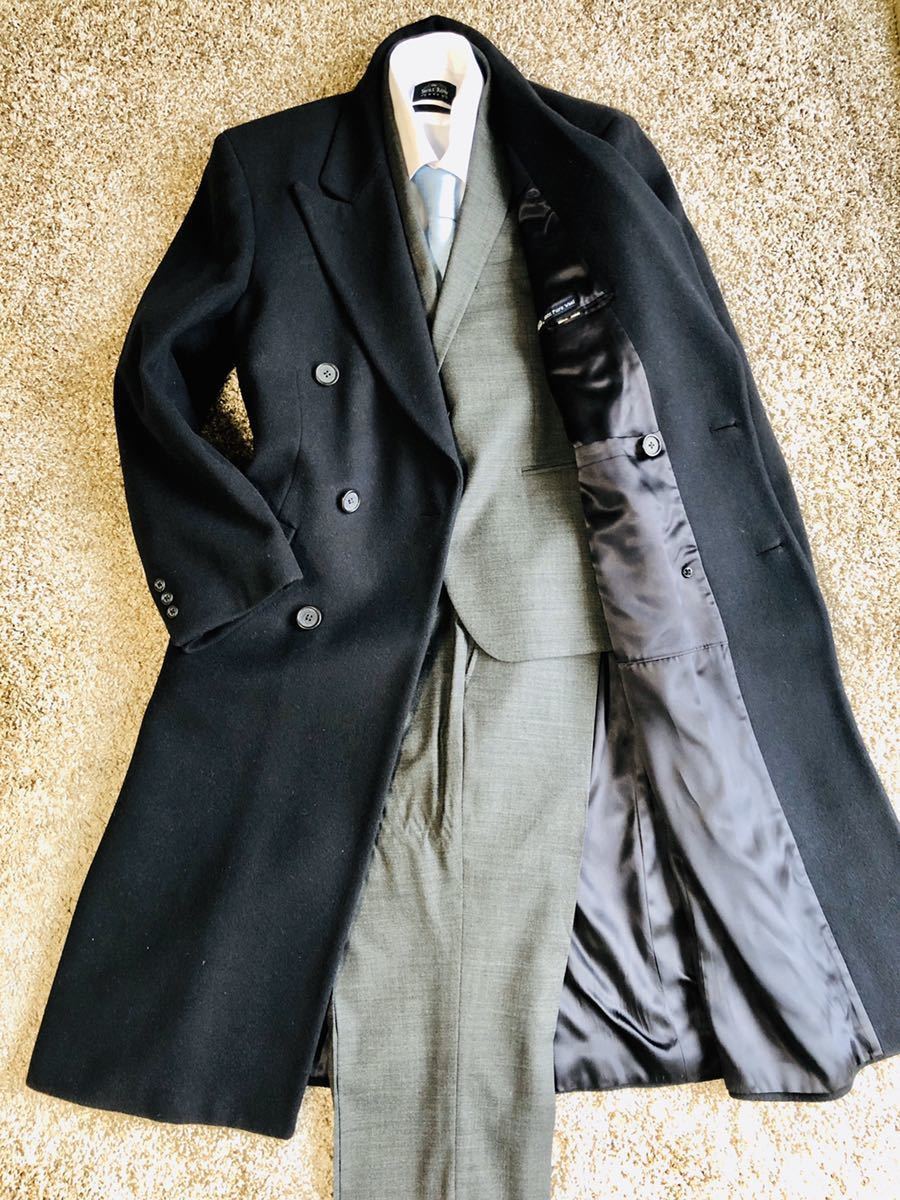 BURBERRY チェスターコート ブラック 46 BURBERRY ブラック チェスター