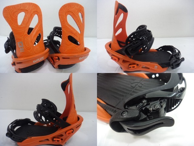 H01 スノーボード用品 ビンディング FLUX フラックス GS オレンジ