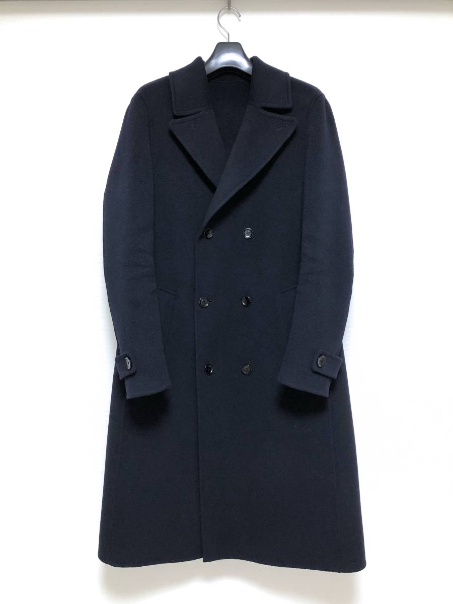 美品トゥモローランド トゥモローランド.濃紺コート.48.美品