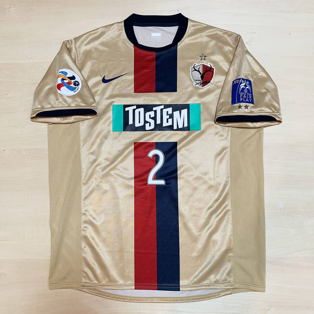 2009 09 鹿島アントラーズ 内田篤人 ACL 選手支給品 ユニフォーム 3rd