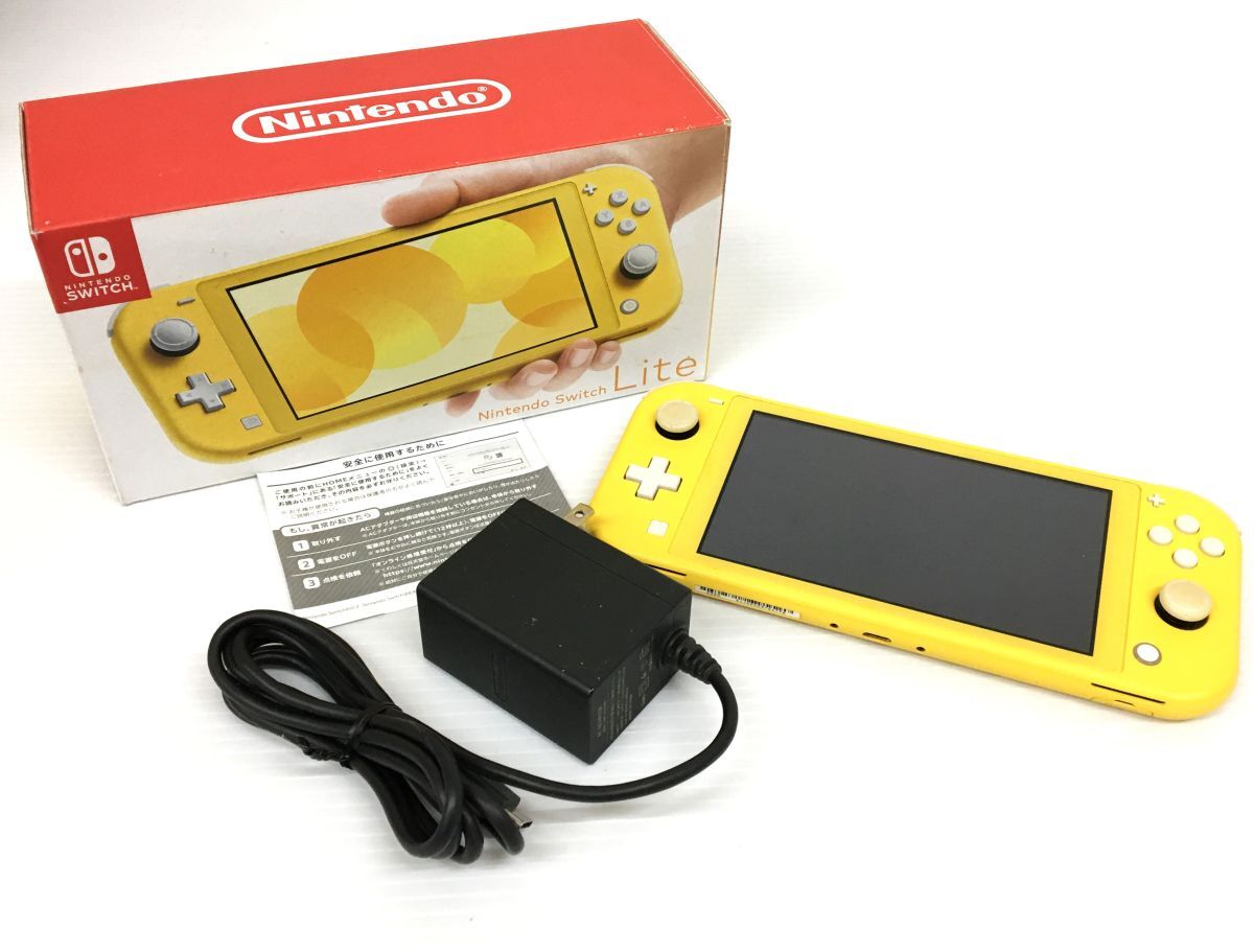 Nintendo Switch Lite イエロー ジャンク品 電源がつかない ジャンク