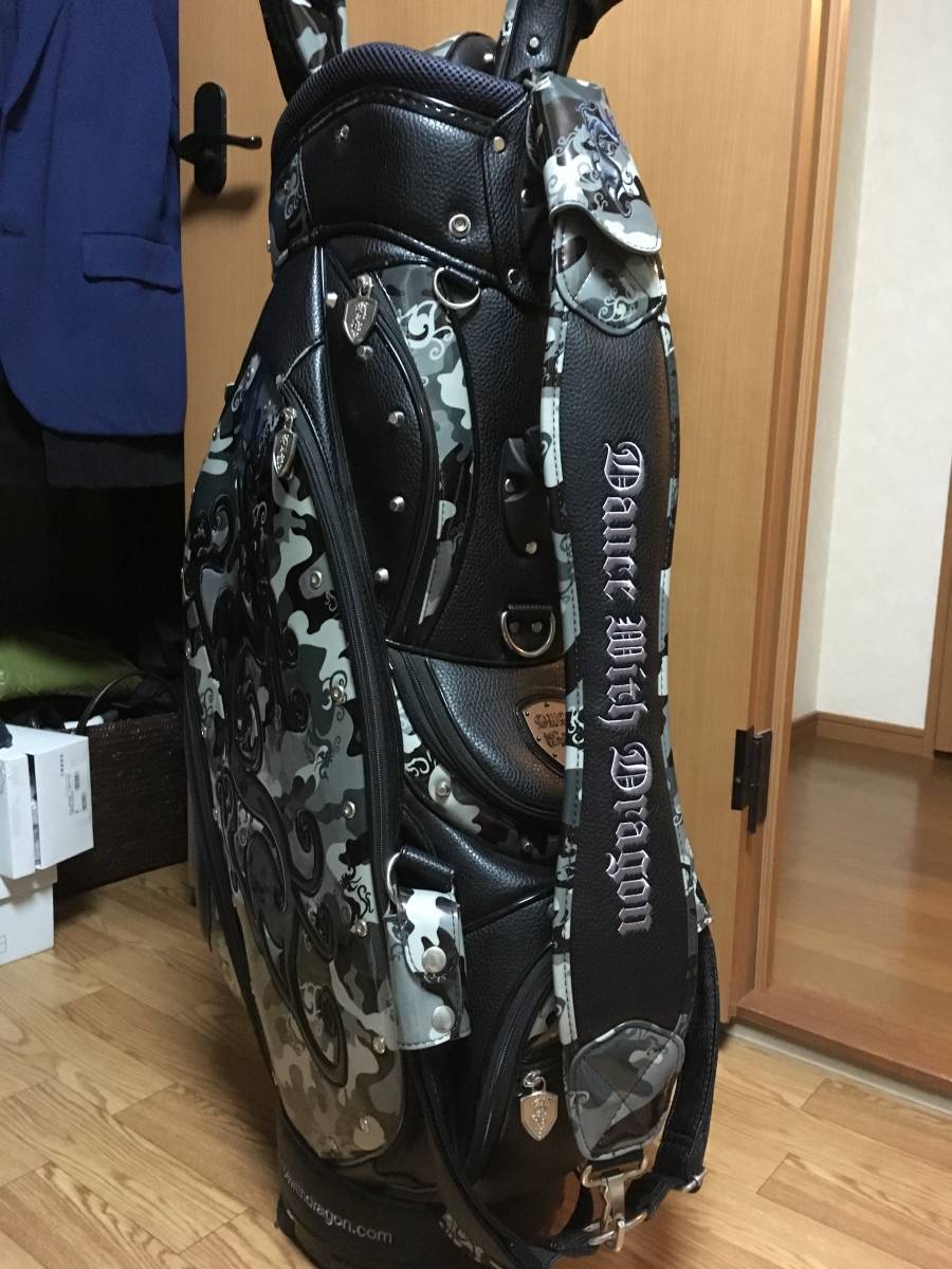 ダンスウィズドラゴン 迷彩 キャディバッグ ダンスウィズドラゴン 迷彩
