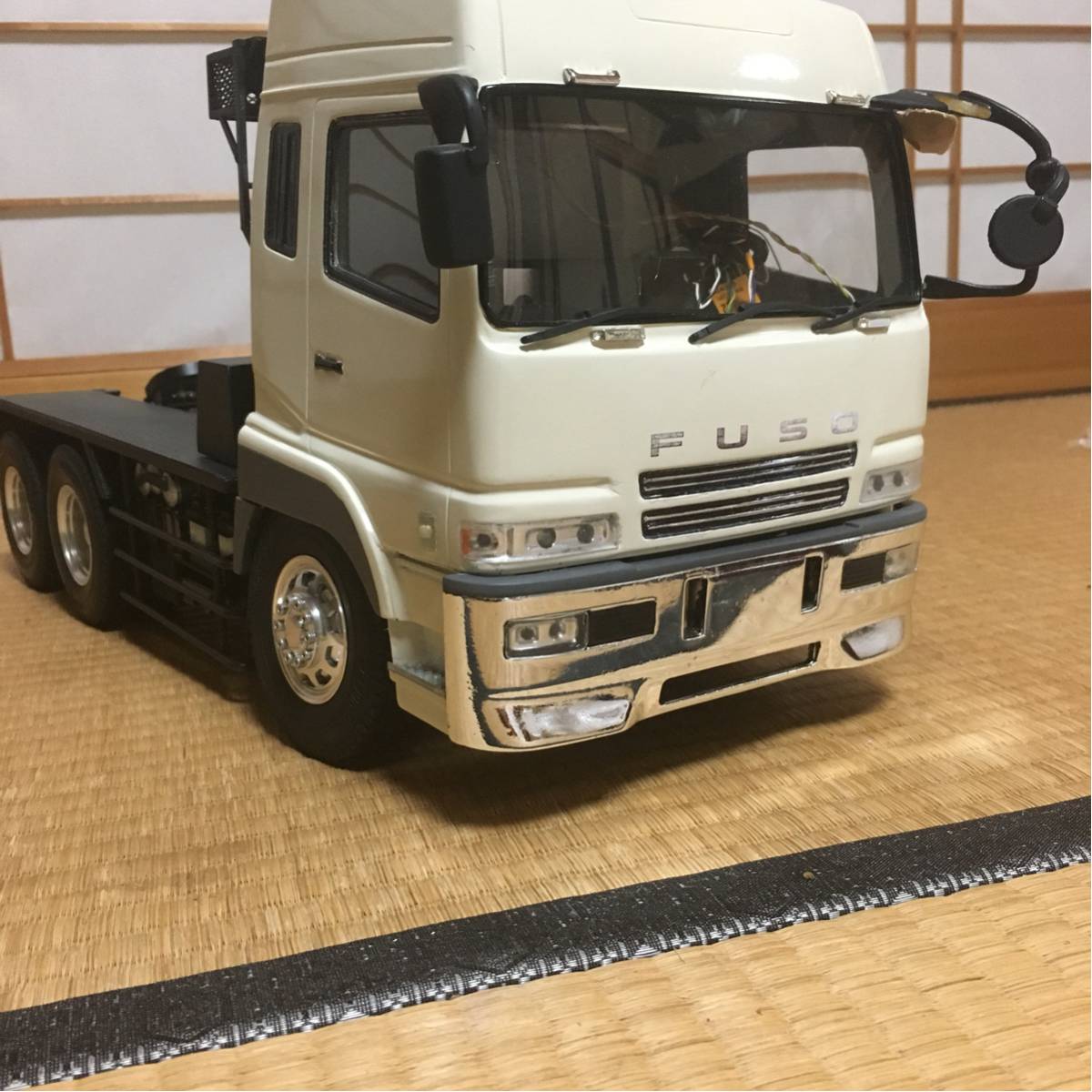 タミヤ 1/14スケール ふそう スーパーグレートキャビン タミヤ 1/14