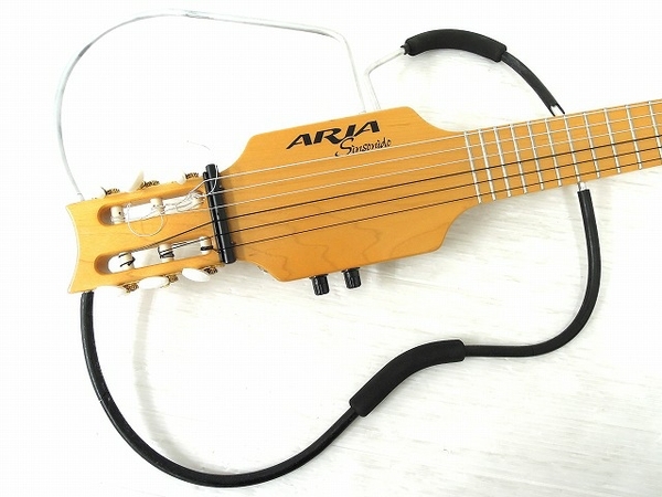 Aria】AS‑490C Sinsonido シンソニード トラベルギター Aria AS-101S