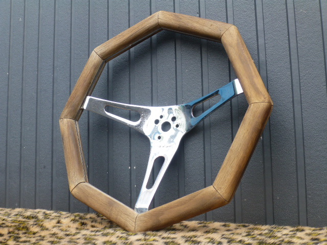 当時物 オクタゴン ステアリング ハンドル シェビーバン GMCバン