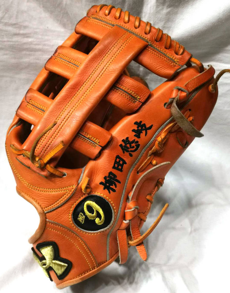 最終価格】ミズノプロ ミズノ オーダーグラブ 軟式 外野手用 柳田悠岐