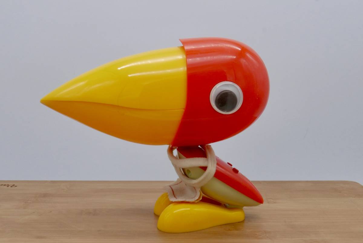 おしゃべり九官鳥 グリコ 昭和 レトロ おもちゃ 卸売 グリコ