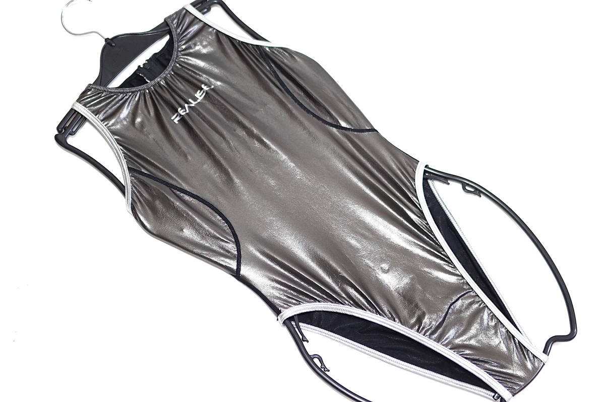 リアライズ realise ガンメタ 競泳水着 パルフェットLEOHEX 水球