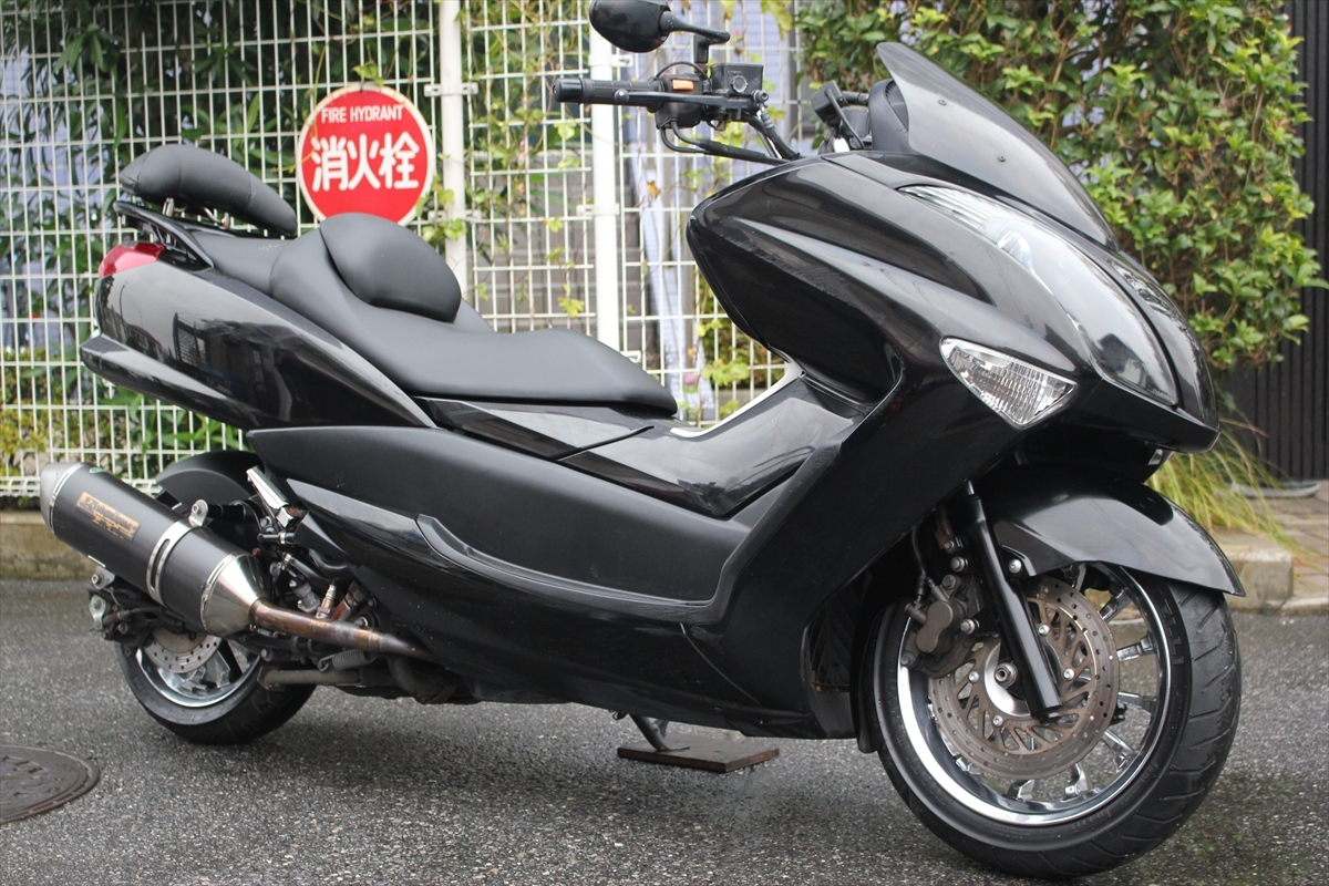 マジェスティSG20 ワイズギア 4D9 インチアップホイール 希少 メッキ