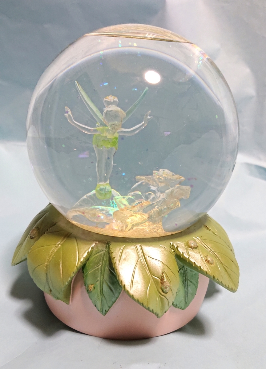 ディズニー ティンカーベル スノードーム オルゴール Disney