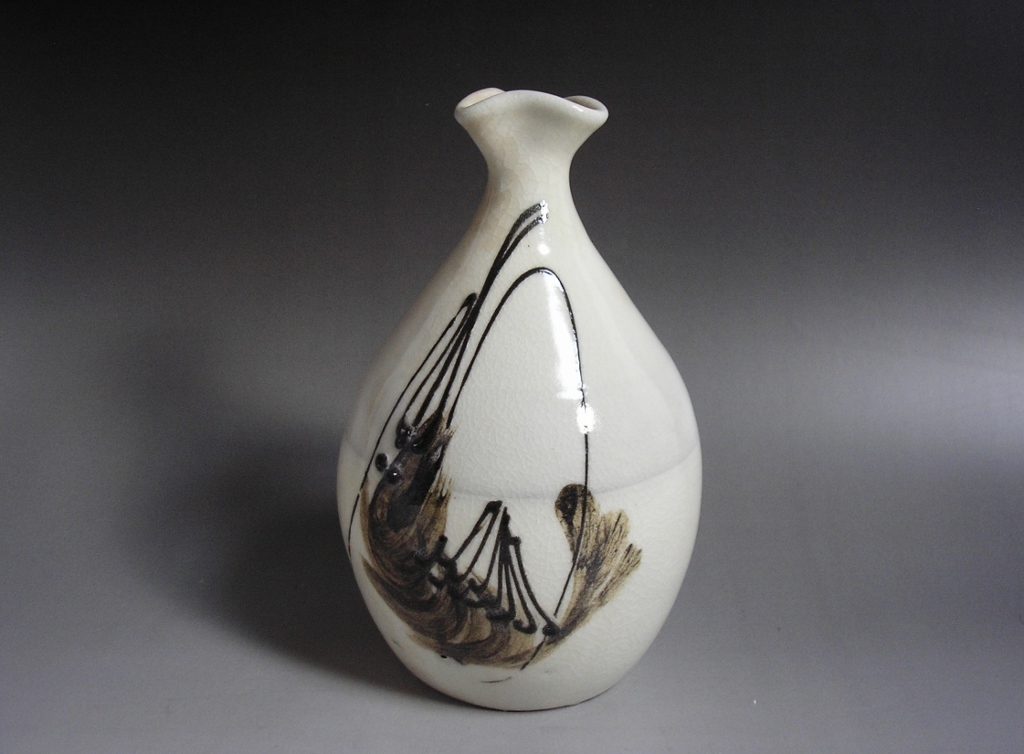 希少！ 大上 昇 白丹波海老徳利 【公式通販】