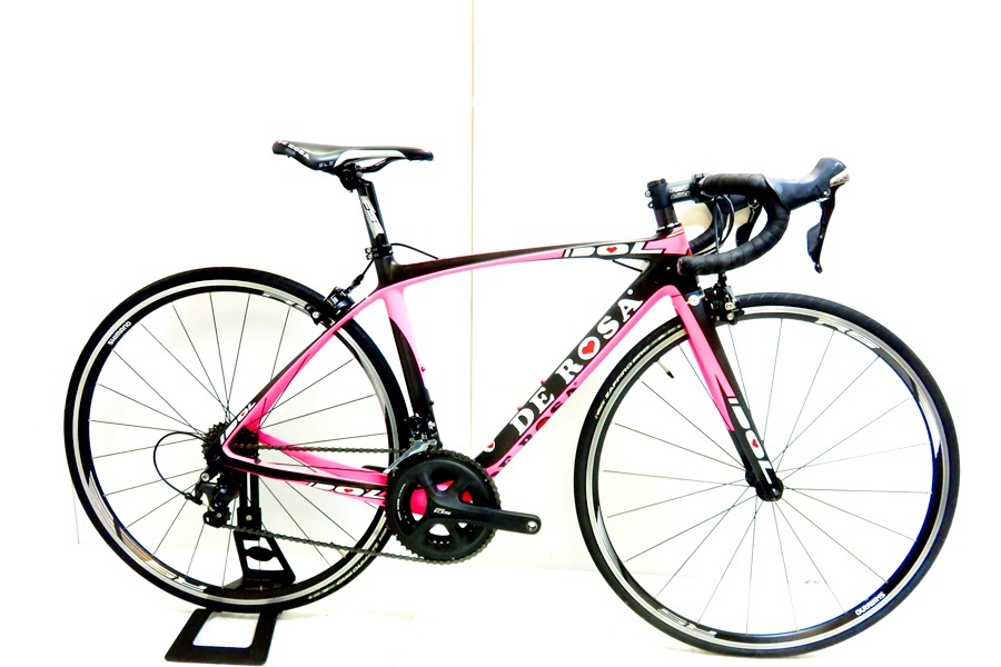 総額60万超え】IDOLデローザ アイドル 赤黒 ロードバイク カーボン