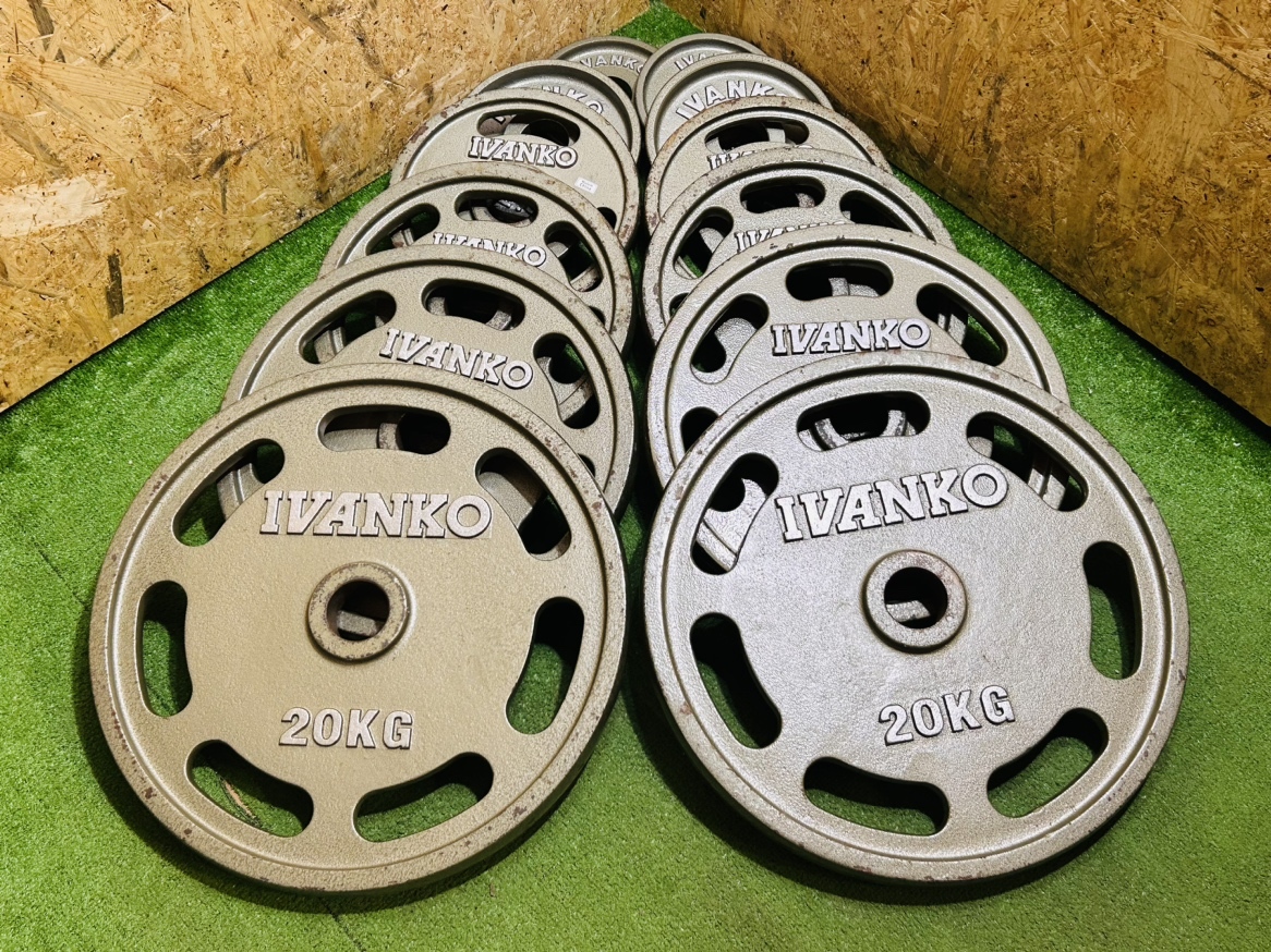 IVANKO 20KG オリンピック プレート 2枚セット イバンコ 楽天市場