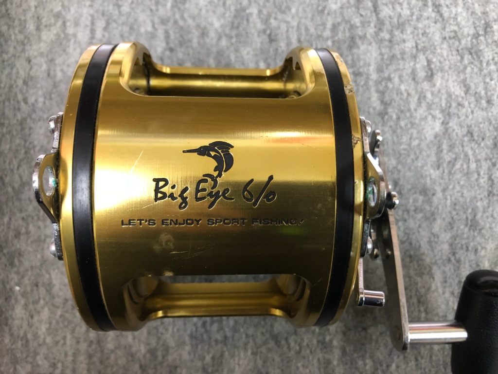OLYMPIC Big Eye 5/0 ゴールドリール OLYMPIC Big Eye 5/0 ゴールド