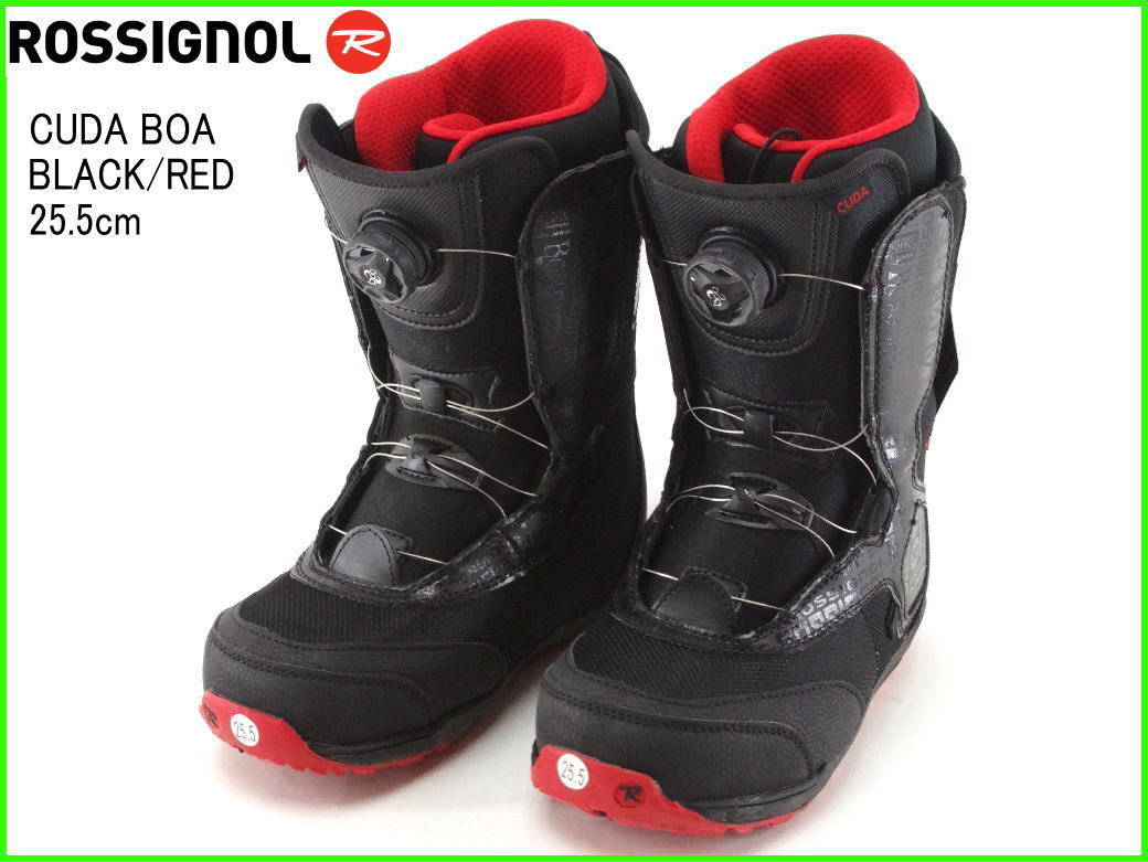 ロシニョール スノーボードブーツ 26.5 美品】ロシニョール BOA