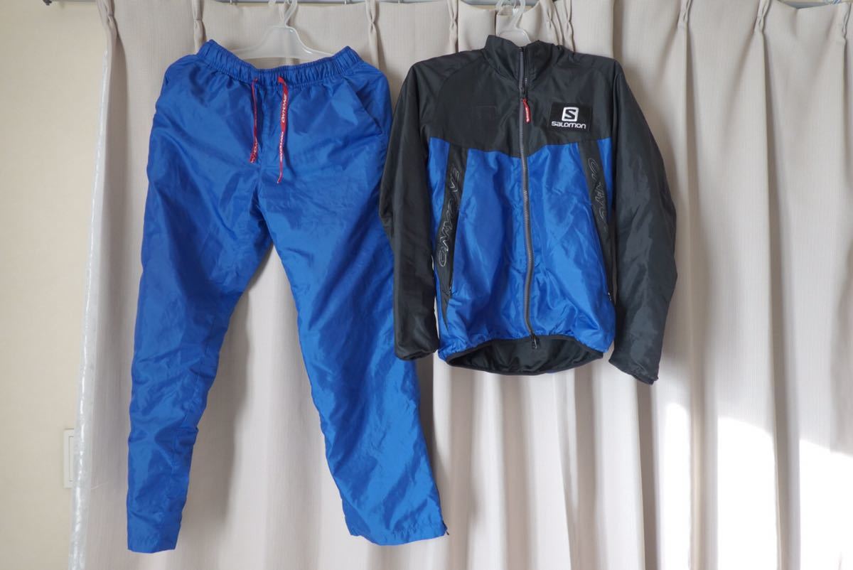 b オンヨネ サロモン チーム ウインドブレーカー 上下 b オンヨネ