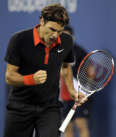 海外仕様モデル ！】フェデラー ナイキ 2009年 USオープン ポロシャツ