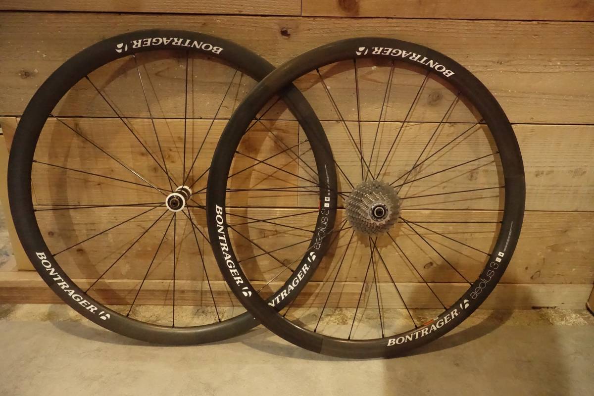 ボントレガー aeolus 3 チューブラーホイール リムブレーキ用前後