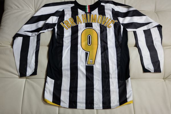 ズラタン・イブラヒモビッチユベントス実使用ユニフォーム証明書付き引退