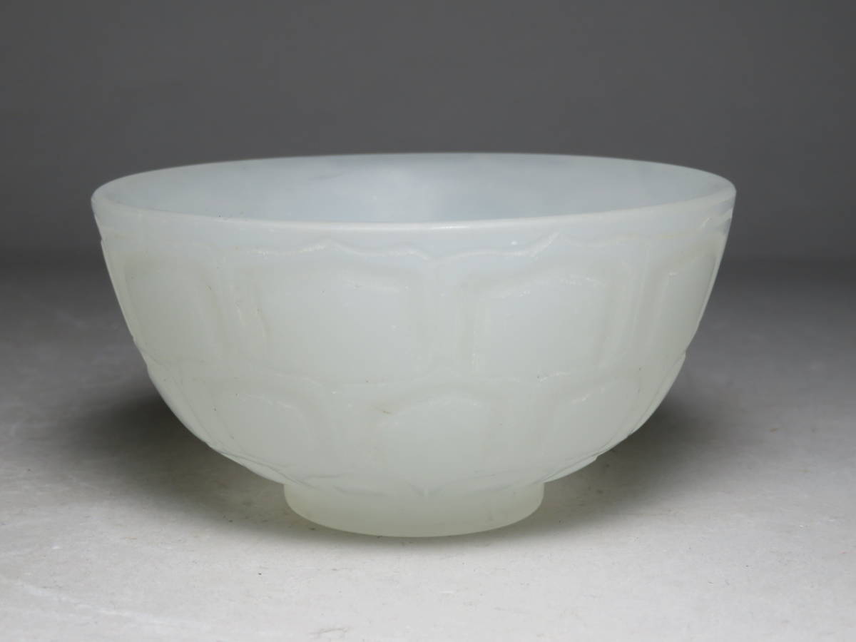 中国民国時代のお碗、竹林文人