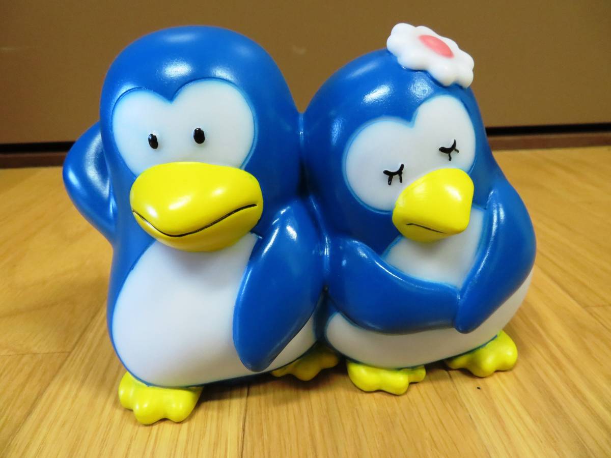 昭和レトロ☆松田聖子 サントリー ペンギン ぬいぐるみ 人形 パピプ