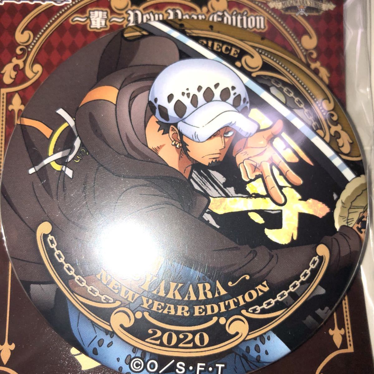 ワンピース トラファルガーロー 輩缶バッジ アクリルスタンド