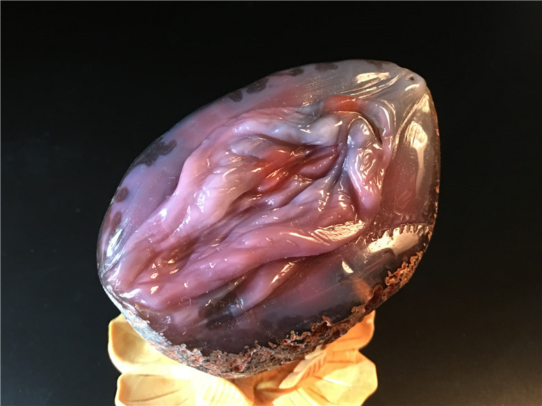 縁結び 女陰 ヌードメノウ 生命の源 女性器 趣味 天然石 瑪瑙 彫り物