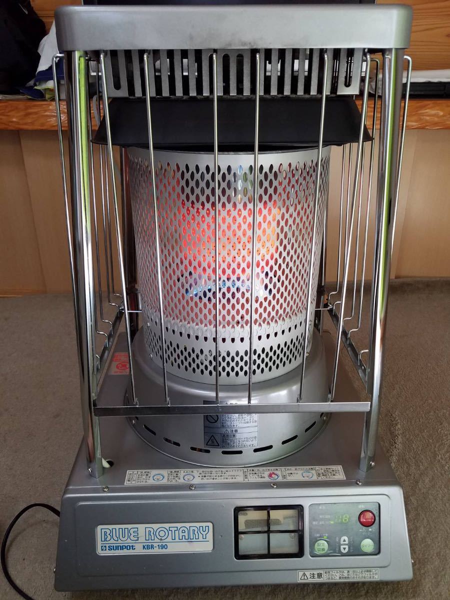 動作良品 〜65畳 KBR-190D サンポット ブルーロータリSUNPOT 動作良品