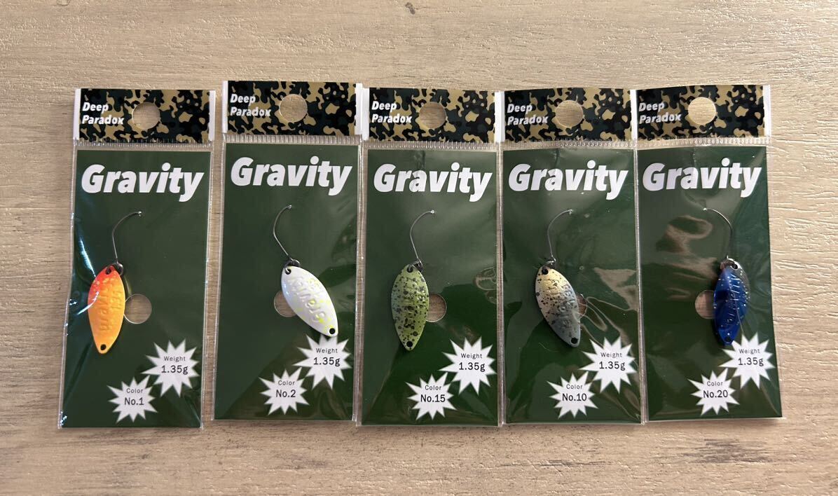ディープパラドックス グラビティ1.35g 全色セット 【公式通販】