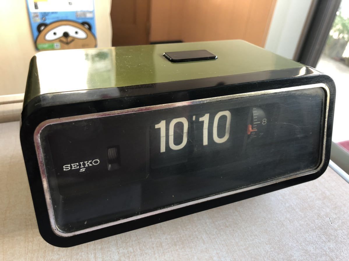 SEIKO パタパタ時計 写真レトロ DP632T 50/60Hz SEIKO パタパタ時計