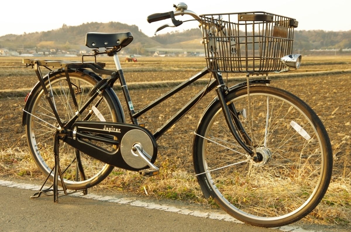 ブリヂストン実用車 ジュピター 部品取り、レストアベース、実用自転車