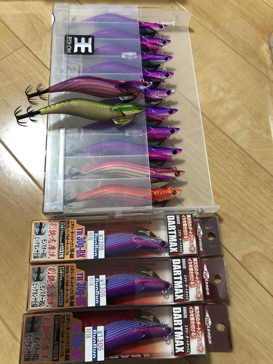DARTMAX TR 30g-BK エギ 5個セット 【公式通販】
