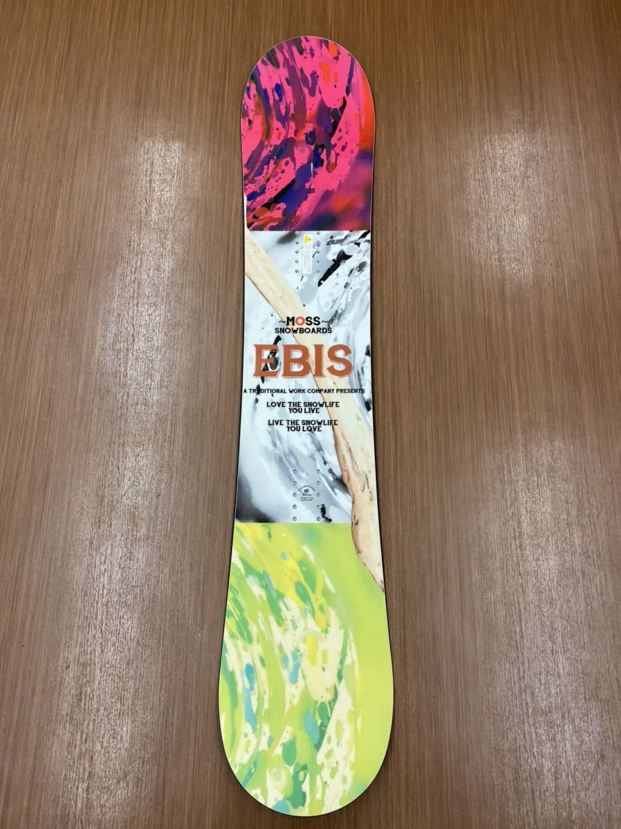 モススノーボード エビス148 ビンディング、袋つき モススノーボード