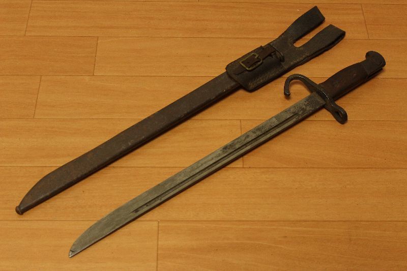 日本軍 軍刀 30年式銃剣 軍事訓練用 模造刀 ヴィンテージ 希少価値