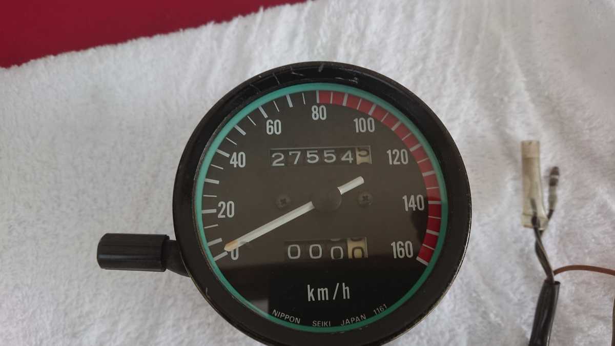 カワサキ 250FT Z250LTD Z200 純正 スピードメーター 希少 当時物 昭和