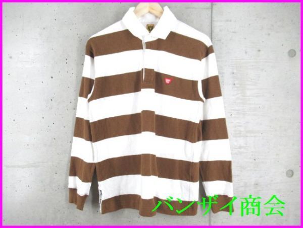 C5060s38◇人気モデル◇HUMAN MADE ヒューマンメイド ボーダー柄 長袖