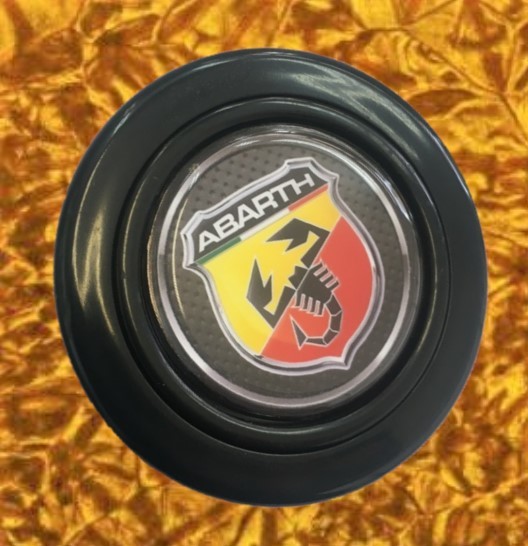 新品コレクション品ABARTHアバルトホーンボタン七宝MOMO