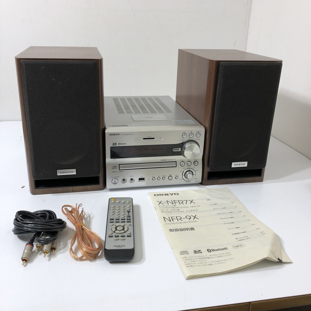 ONKYO CD/USBレシーバー NFR-7 中古品 Bluetoothは不可 ONKYO 中古美品