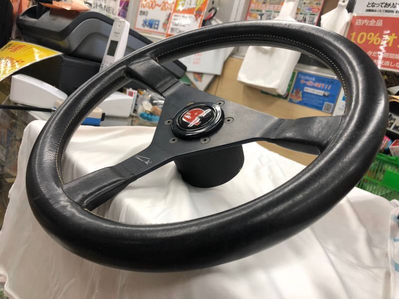 ニキラウダ ステアリング シルバー ホーンボタン付き 【公式通販】