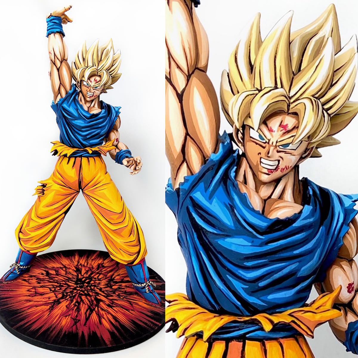 Dragon Ball ZドラゴンボールZ スーパーサイヤ人孫悟空 二次元彩色