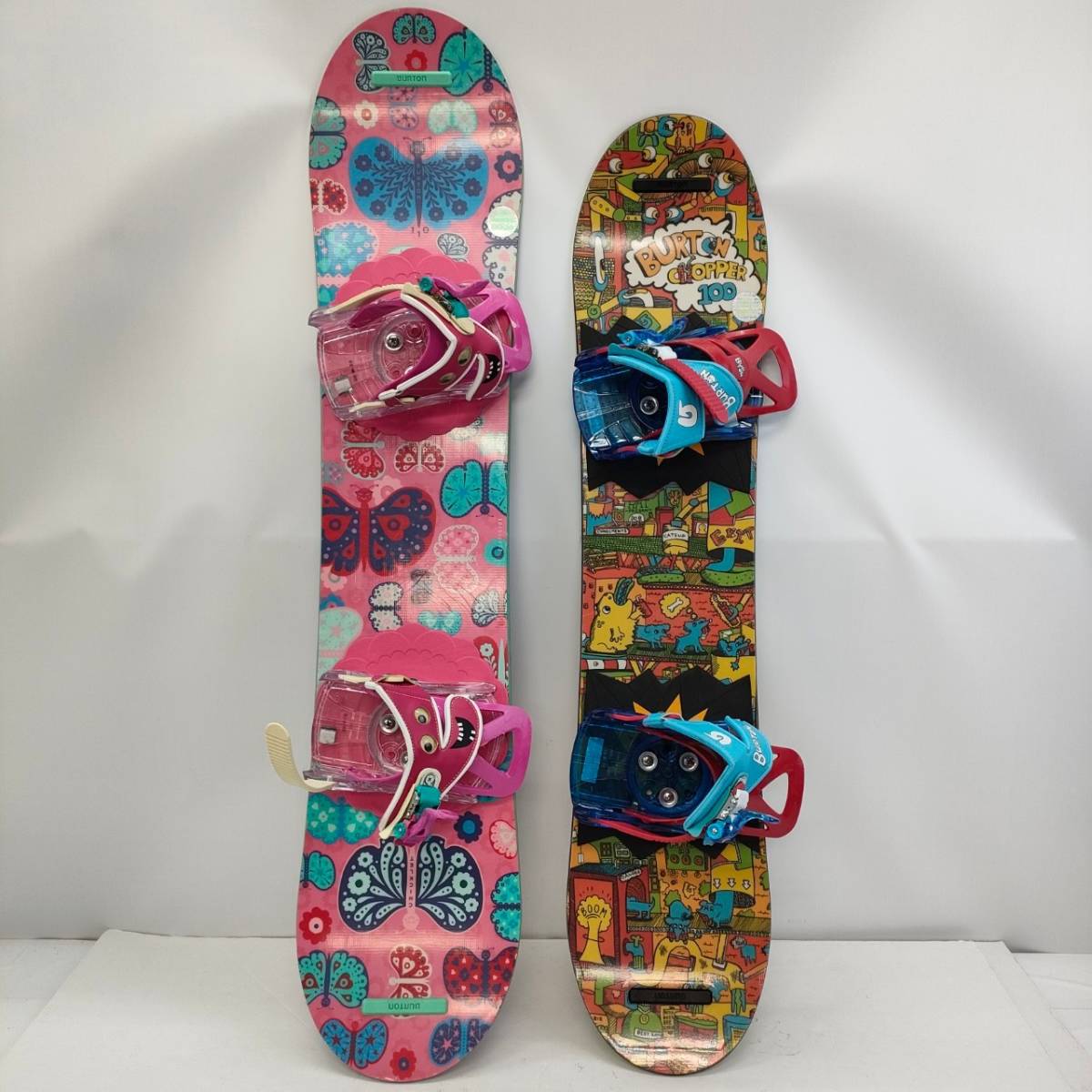 BURTON バートン スノーボード板 スノーボードセット 傷や汚れあり】No