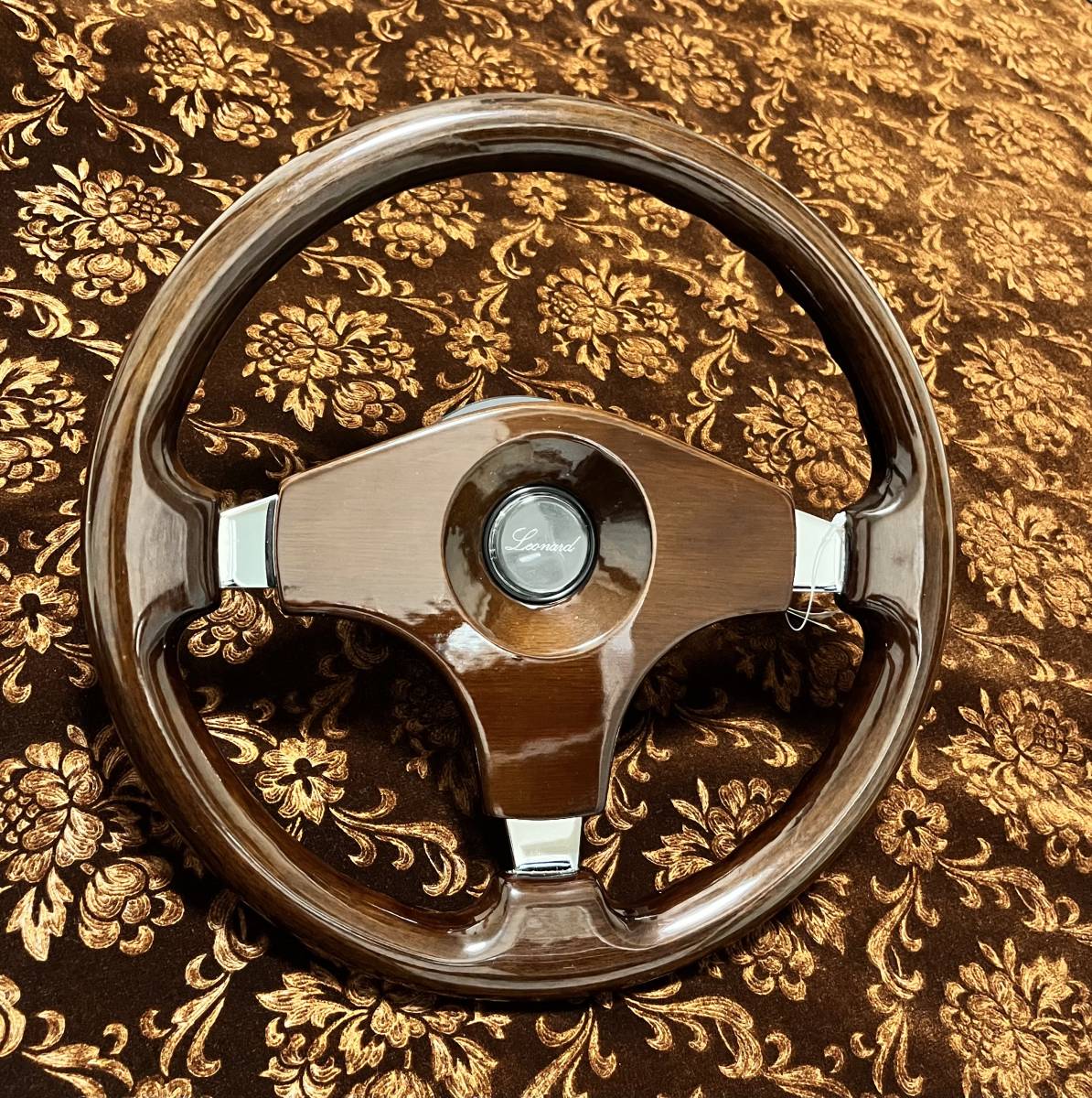 小径ステアリング JEFF製 Φ26.5 街道レーサー 水野ワークス