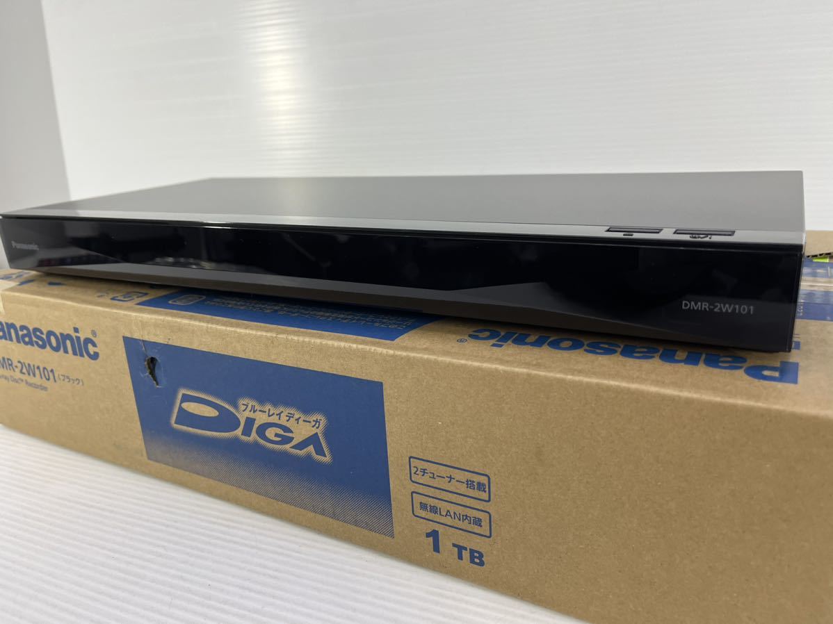 パナソニック 1TB 2チューナー ブルーレイレコーダー DMR-2W101