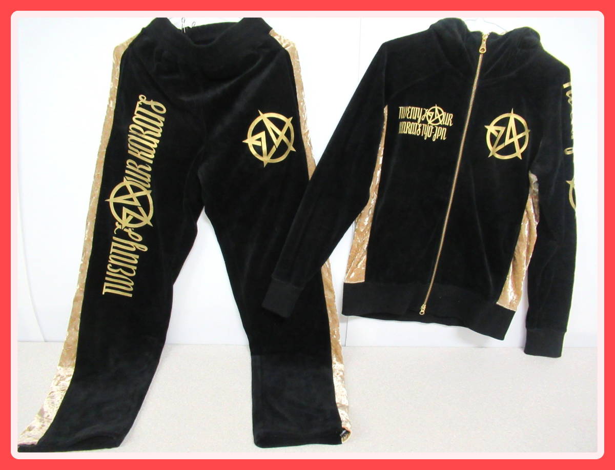 EXILE ジャージ上下セット 中古】 EXILE TRIBE OF GOLD×24karats 24